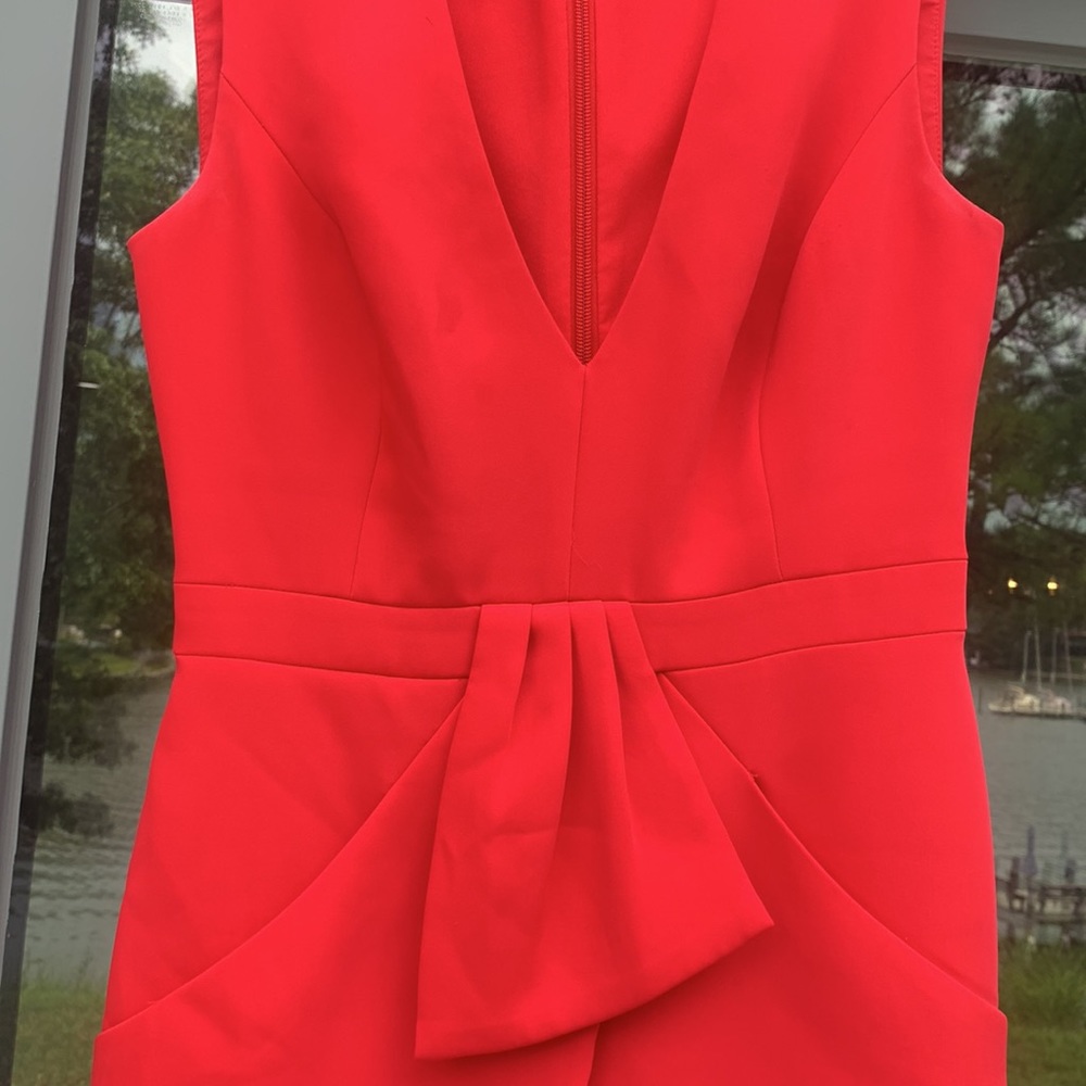 BCBG Red Mini Dress - Picture 3 of 4